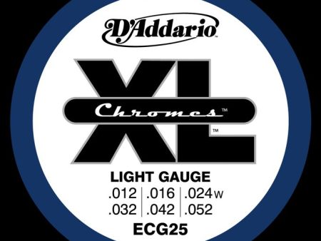 D Addario ECG25 Chromes Light 12-52 Fashion