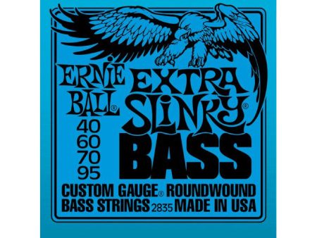 Ernie Ball 2835 Extra Slinky Bass Nickel Wound .040 - .095 Supply