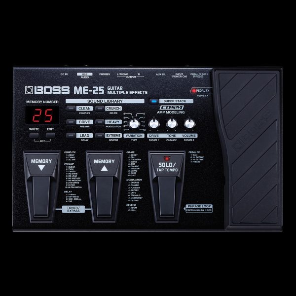 Boss ME25 Multi Effect Guitar Pedal (ME-25) on Sale