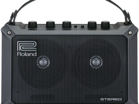 Roland Mobile Cube Battery-Powered Stereo Guitar Combo Amp Black Hot on Sale