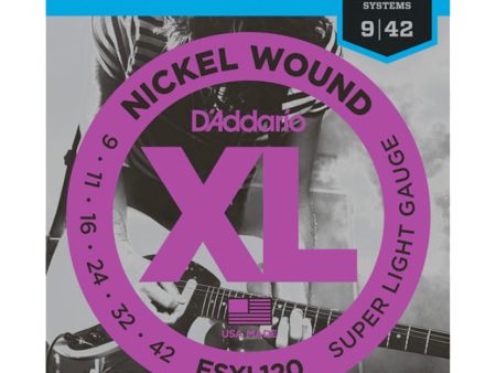 D Addario ESXL120 Super Light Double Ball End 9-42 Online Sale