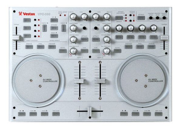 Vestax VCI-100 USB MIDI DJ Controller With Platter Controls Cheap