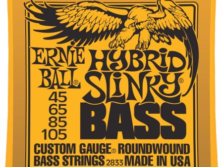 Ernie Ball 2833 Hybrid Slinky Bass Nickel Wound .045 - .105 Online now