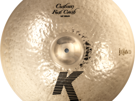 Zildjian 16” K Custom Fast Crash Cymbal Online now