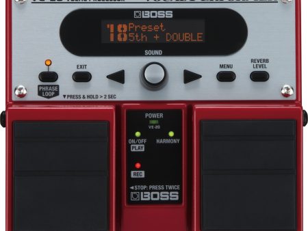 Boss VE-20 Vocal Effects Processor Pedal Online