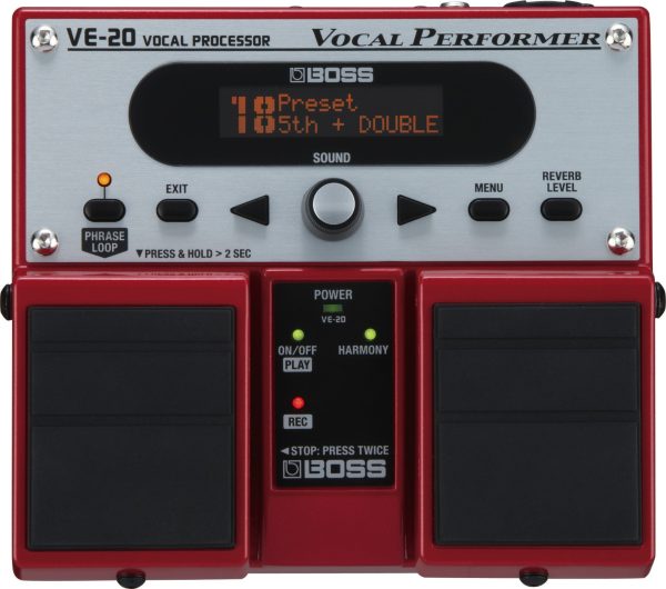 Boss VE-20 Vocal Effects Processor Pedal Online