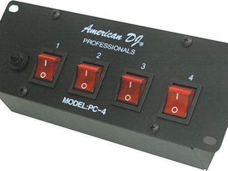 American DJ PC-4 4-Channel Switch Center Supply