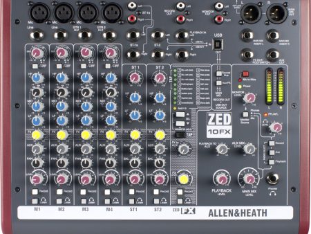 Allen & Heath ZED-10FX USB Mixer For Discount