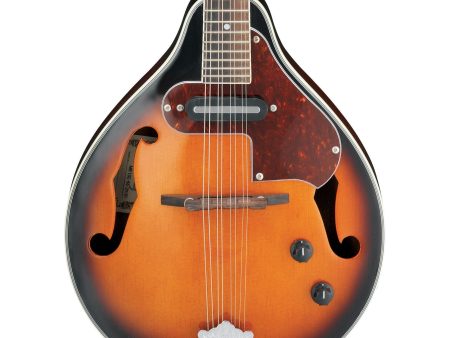 Ibanez M510EBS A-Style Electric Mandolin, Brown Sunburst Online now