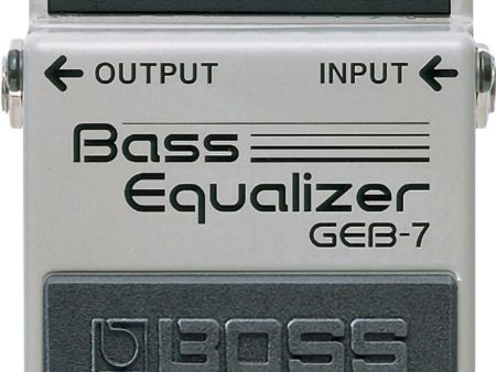 Boss GEB-7 Bass Equalizer Pedal Discount