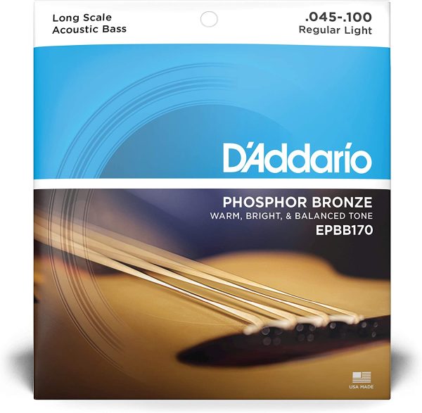 D Addario EPBB170 Phosphor Bronze 45-100 Long Scale Supply