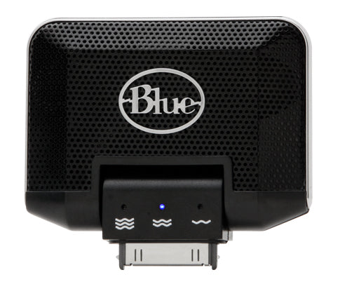 Blue Mikey Ipod Recording Microphone With Speaker Online Sale