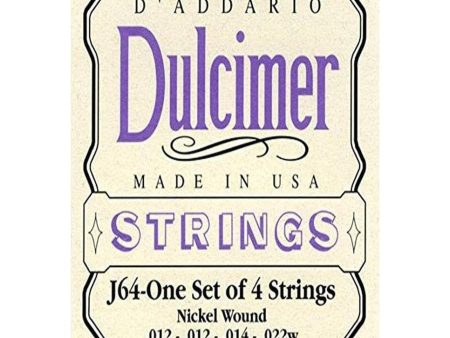 D Addario J64 Dulcimer Nickel 4-String Discount