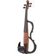 Yamaha Svv-200KBRO Professional Silent Viola In Brown Supply