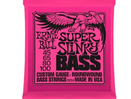 Ernie Ball 2834 Super Slinky Bass Nickel Wound .045 - .100 Fashion