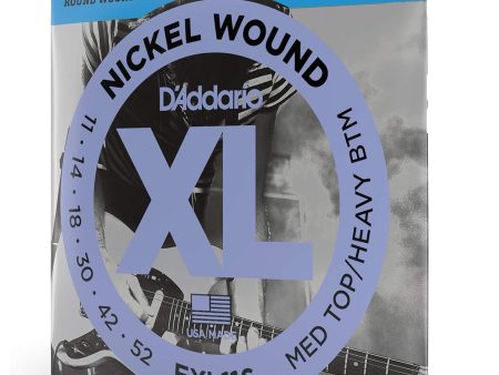 D Addario EXL116 Medium Top   Heavy Bottom 11-52 on Sale