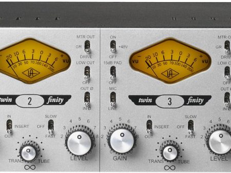 Universal Audio 4-710D 4-Channel Tone-Blending Mic Preamp w  DI and Dynamics For Discount