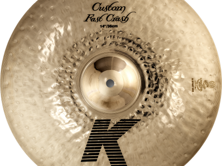 Zildjian 14” K Custom Fast Crash Cymbal Discount