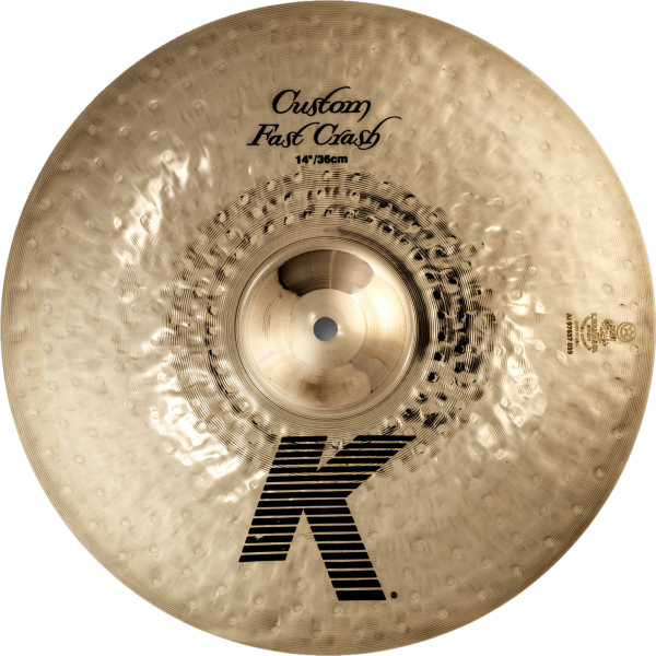 Zildjian 14” K Custom Fast Crash Cymbal Discount