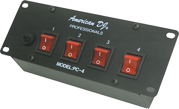 American DJ PC-4 4-Channel Switch Center Supply