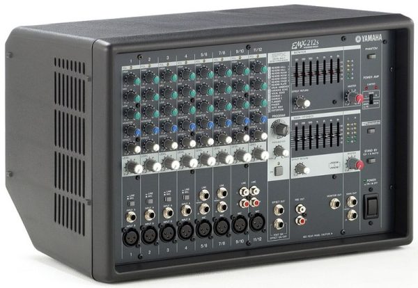 Yamaha EMX212S 8-Input Stereo Powered Mixer Sale