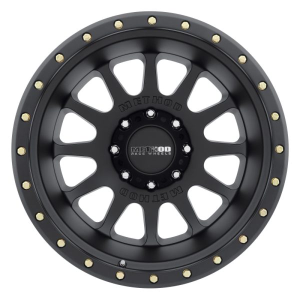 Method MR605 NV 20x10 -24mm Offset 8x170 124.9mm CB Matte Black Wheel For Cheap