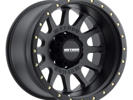 Method MR605 NV 20x10 -24mm Offset 8x170 124.9mm CB Matte Black Wheel For Cheap