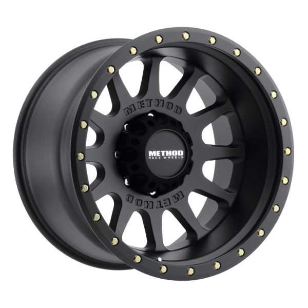 Method MR605 NV 20x10 -24mm Offset 8x170 124.9mm CB Matte Black Wheel For Cheap