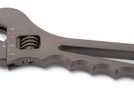 Russell Performance Adjustable AN Wrench V-Flats - Aluminum Gray Anodized For Sale