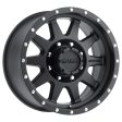 Method MR301 The Standard 16x7 0mm Offset 8x6.5 130.81mm CB Matte Black Wheel on Sale