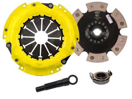 ACT 1991 Geo Prizm HD Race Rigid 6 Pad Clutch Kit Supply