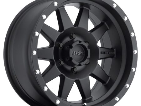 Method MR301 The Standard 16x7 0mm Offset 6x5.5 108mm CB Matte Black Wheel For Cheap