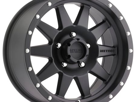 Method MR301 The Standard 15x7 -6mm Offset 5x4.5 83mm CB Matte Black Wheel Fashion