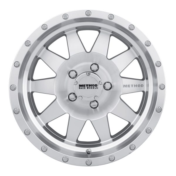 Method MR301 The Standard 15x7 -6mm Offset 5x4.5 83mm CB Machined Clear Coat Wheel Fashion